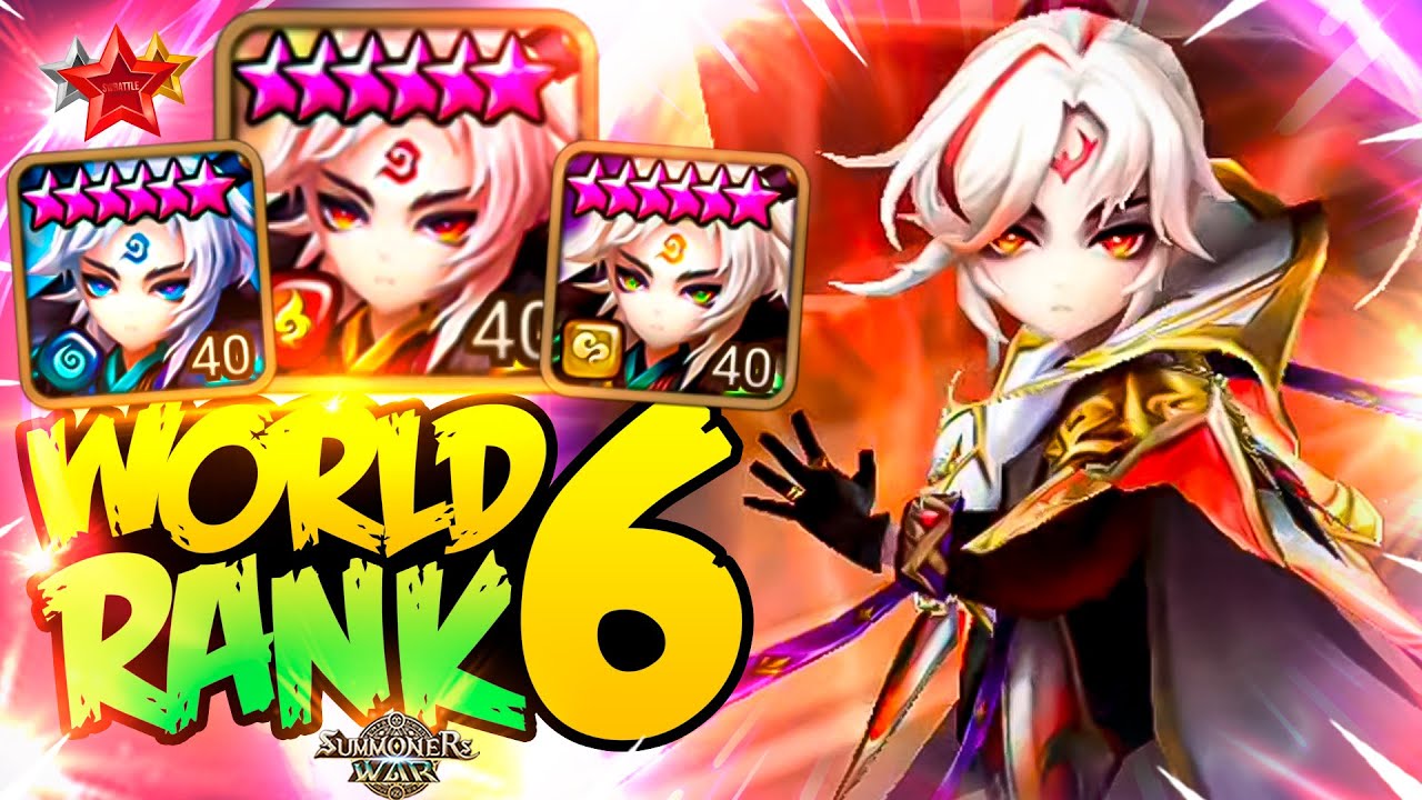 World RANK 6 Player ALWAYS Picks JEOGUN - Summoners War