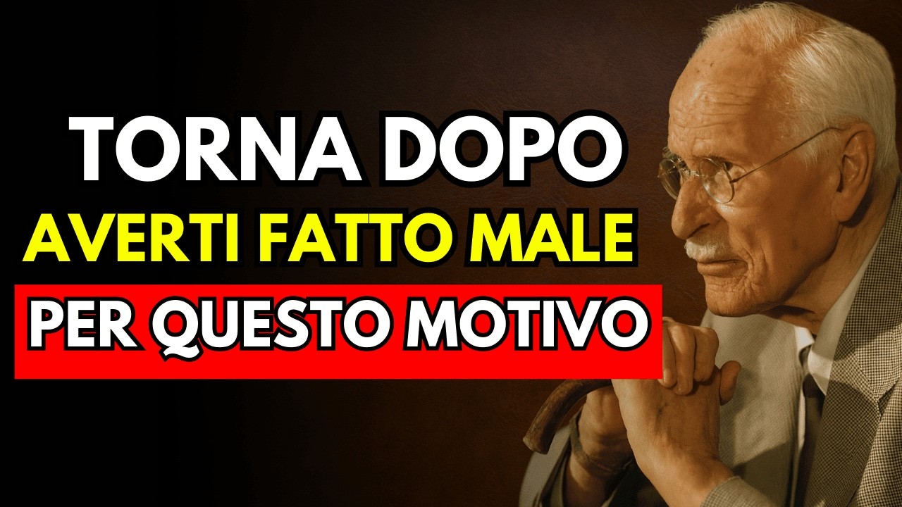 L’unica vera ragione per cui qualcuno torna dopo averti ferita (non è ciò che pensi) | Carl Jung
