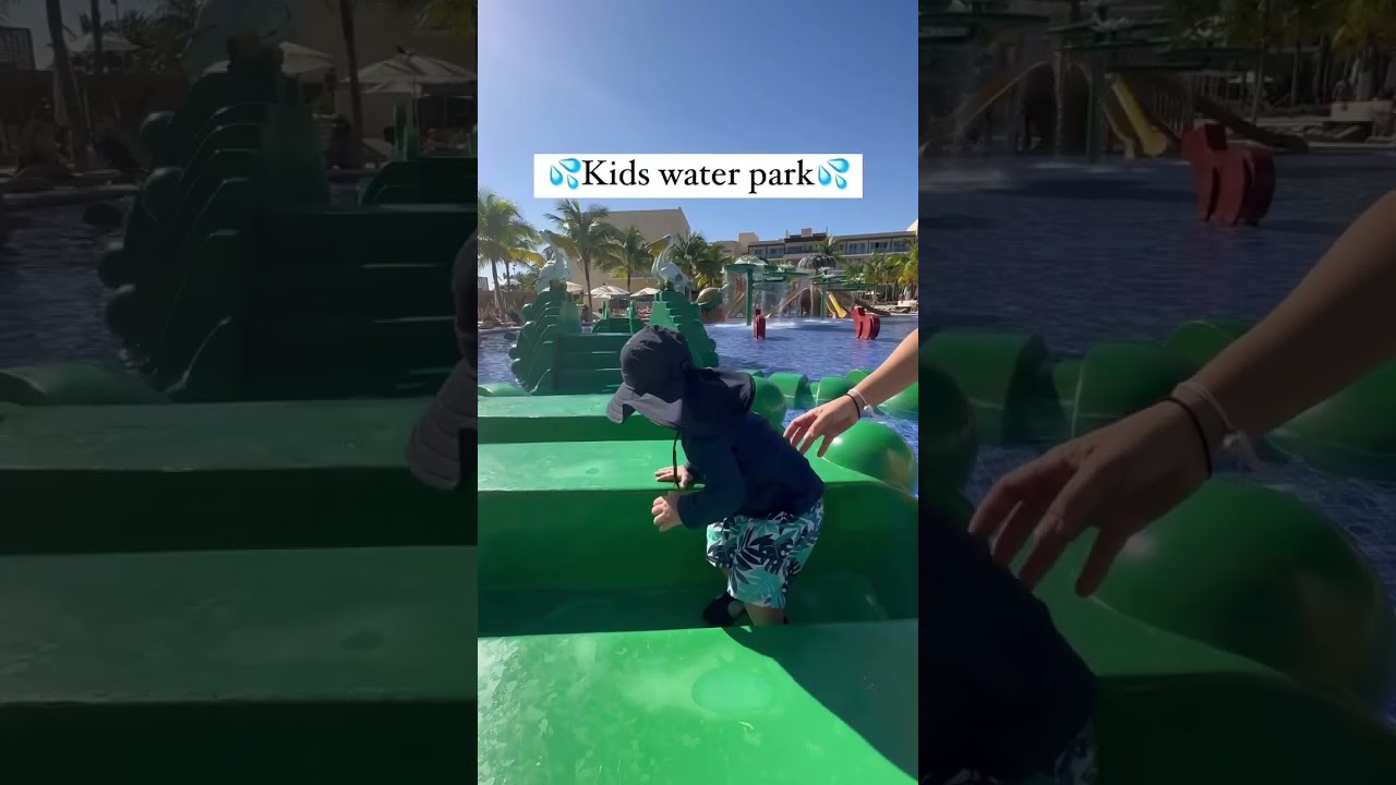 First Family Vacation 🏖️🩵 Cancun Mexico! #familyvacation #toddlermom