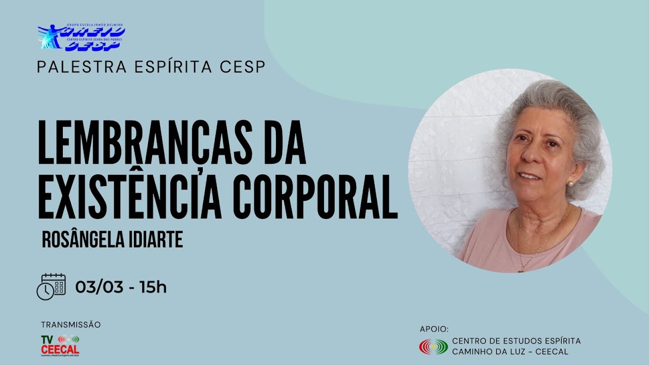 [CESP] Lembranças da Existência Corporal - Rosângela Idiarte
