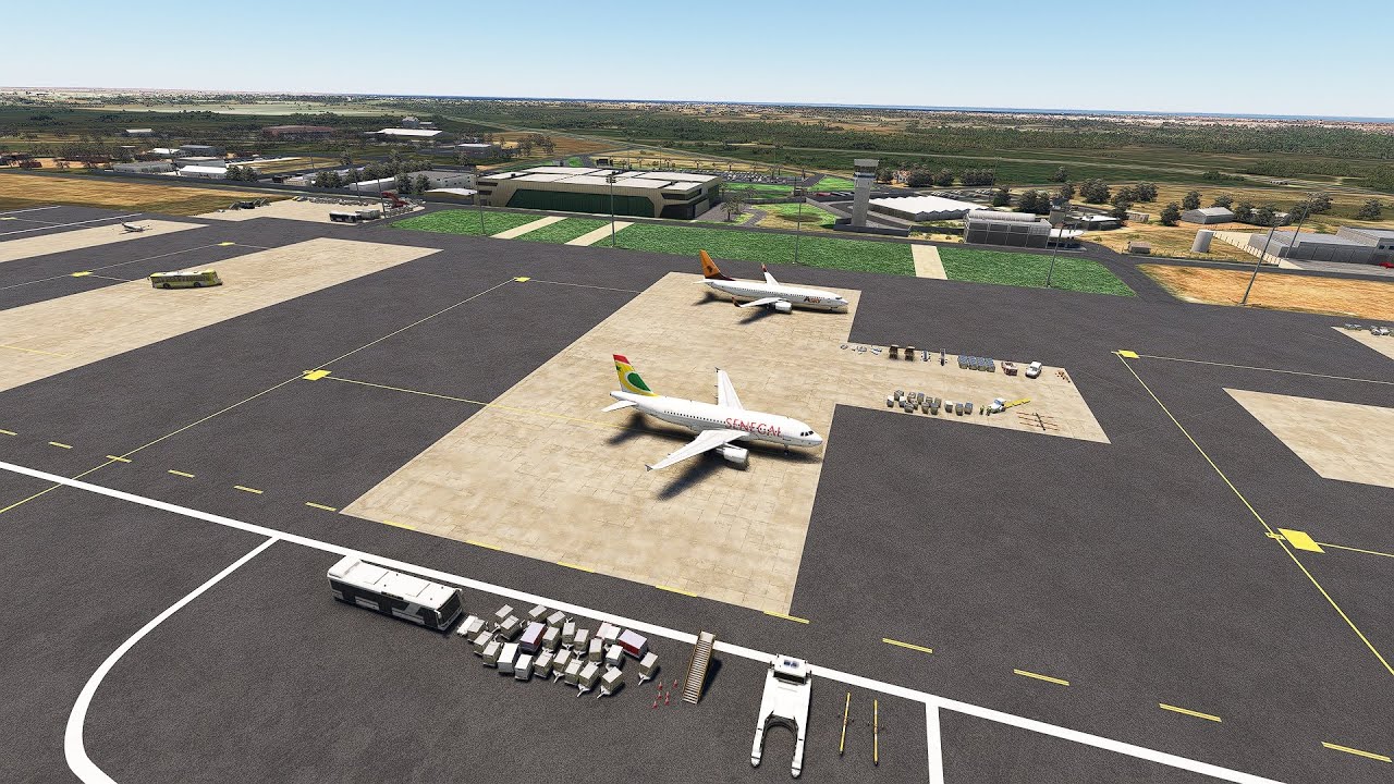 MSFS 2020 Banjul Intl Airport in The Gambia
