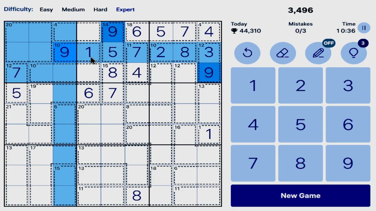 SUDOKU KILLER THIEP 563
