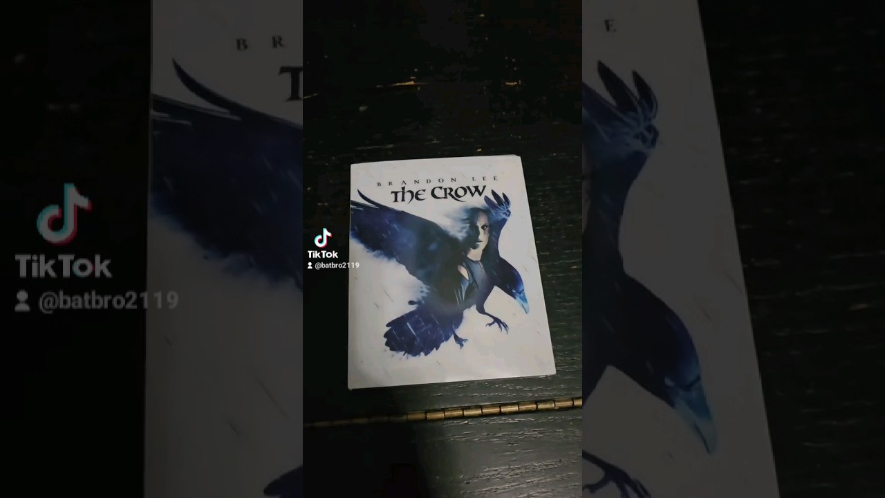 THE CROW 30TH ANNIVERSARY 4K STEELCASE Unboxing #thecrow #ericdraven #brandonlee #4k #moviereview