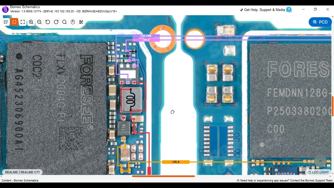 Realme C71 LCD Display Light Problem Solution LCD Backlight Ways Diagram Complete Hardware Guide