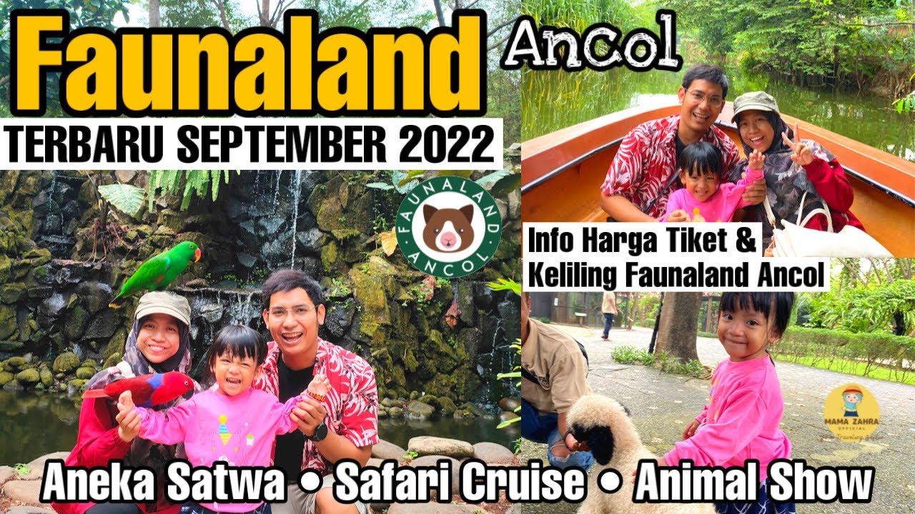 REVIEW LENGKAP TERBARU FAUNALAND ANCOL 2022 | harga & wahana Faunaland ancol jakarta | FAUNALAND