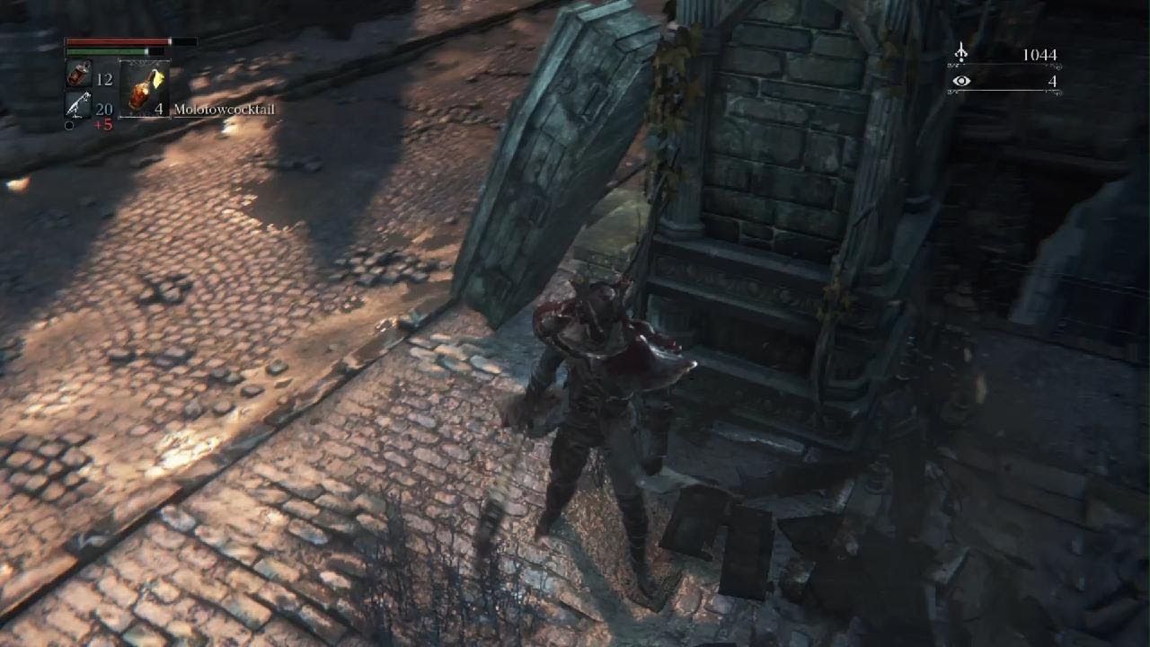 Bloodborne_Kanalisation und Pater Gascoigne