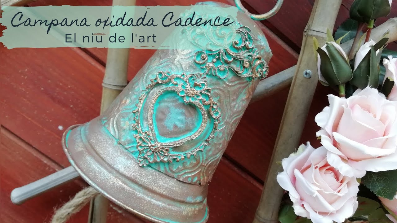Campana oxidada Cadence -   Colaboración con El niu de l'art
