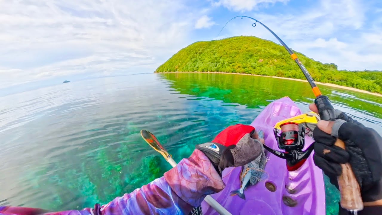 Mantika ang dagat! | Sobrang linaw kita mga isda Harvest! inikot buong isla!