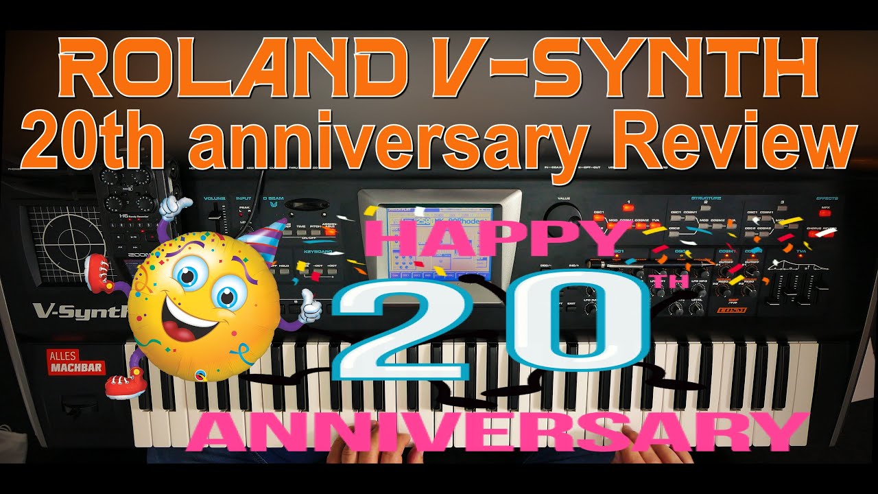 Roland V-Synth - A modern Classic in 2024 | 20th Anniversary Review | Overview | Demo (English) | 4K