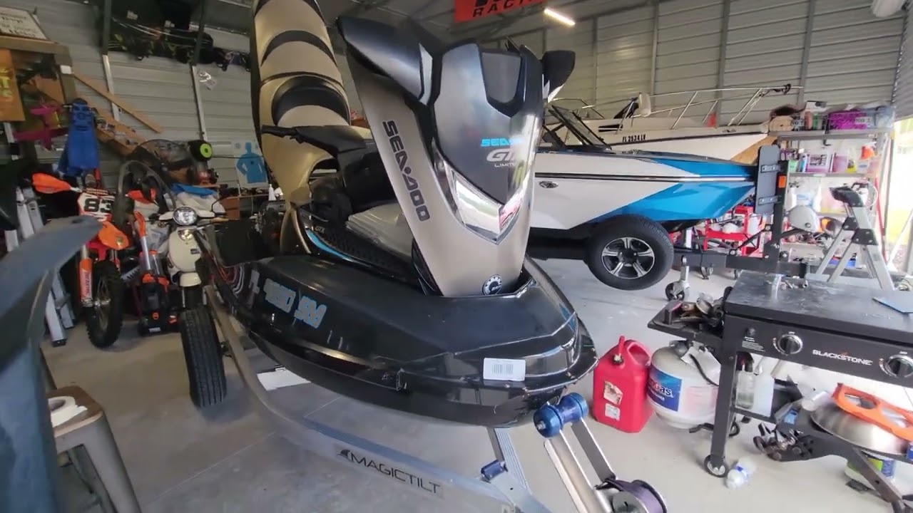 Sea-Doo GTX300 detail and ceramic coat, Camp Detailing.