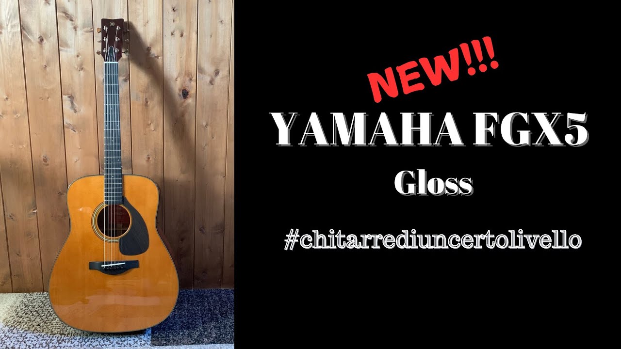 Yamaha FGX5 (Red Label) High Gloss