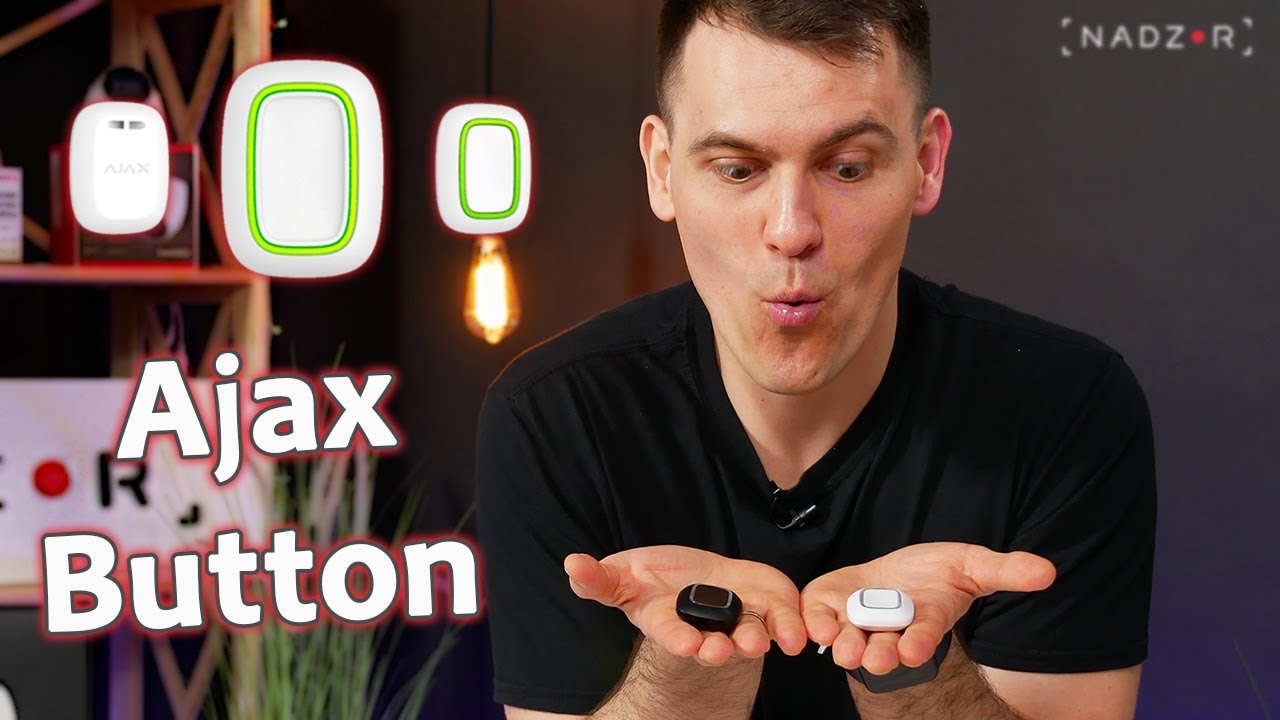 Обзор Ajax Button | Беспроводная тревожная кнопка