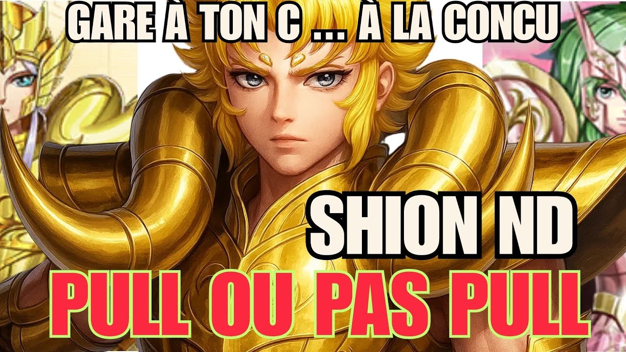 Saint Seiya Legend of justice : Pull ou pas pull SHION ND soutien light petale
