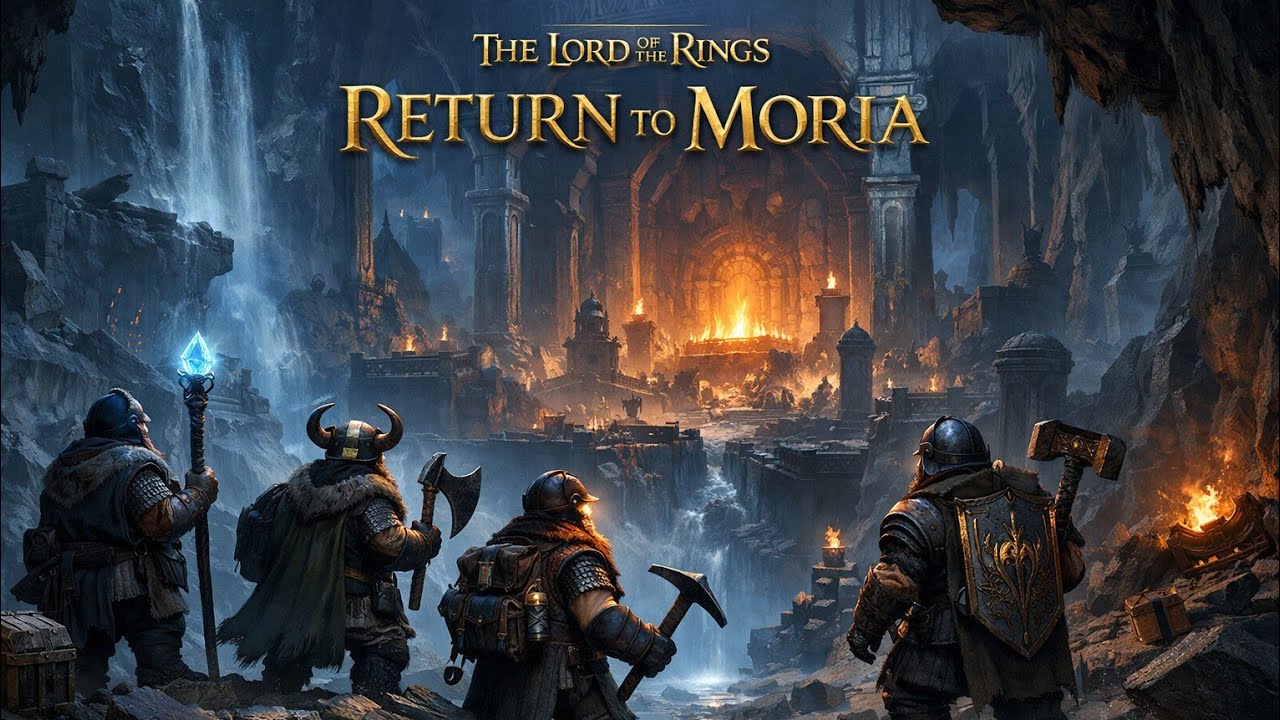 The Lord of the Rings: Return to Moria Ps5 *01* Survival und craftin Richtung Moria