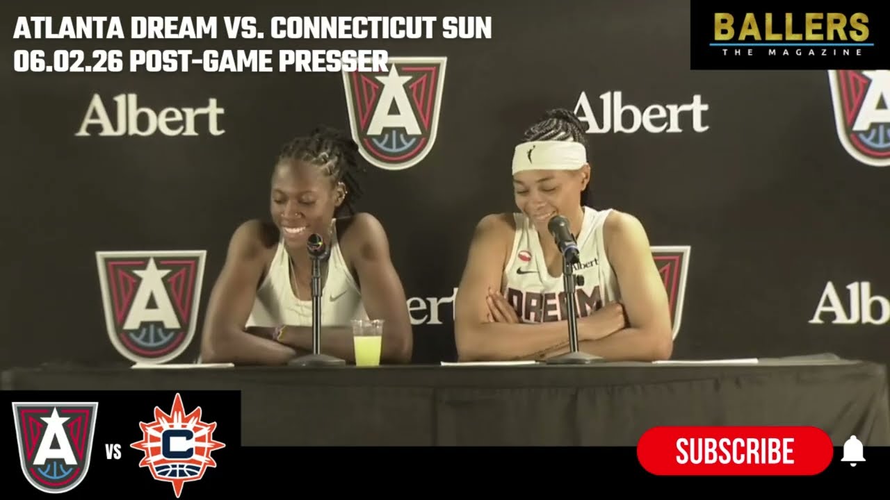 Райн Ховард и Аллиша Грей: Послематчевая пресс-конференция команды Atlanta Dream | против Connect...