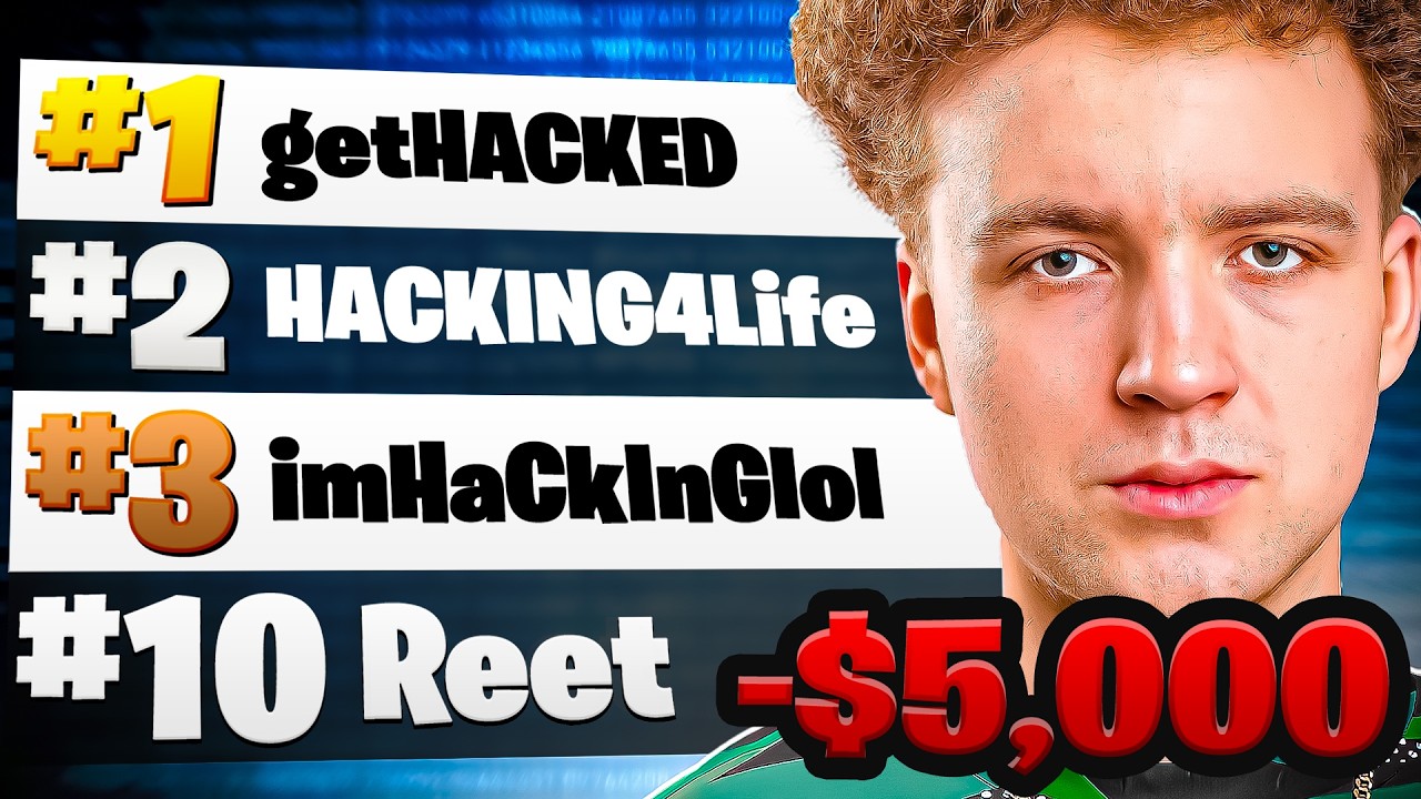 HACKERS Ruined My Tournament WIN... (-$5000)