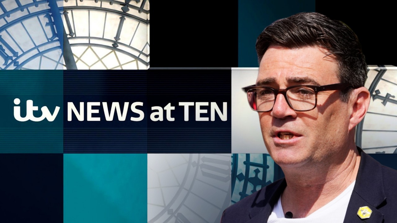 Andy Burnham says he will challenge Starmer for leadership - Watch ITV News at Ten LIVE