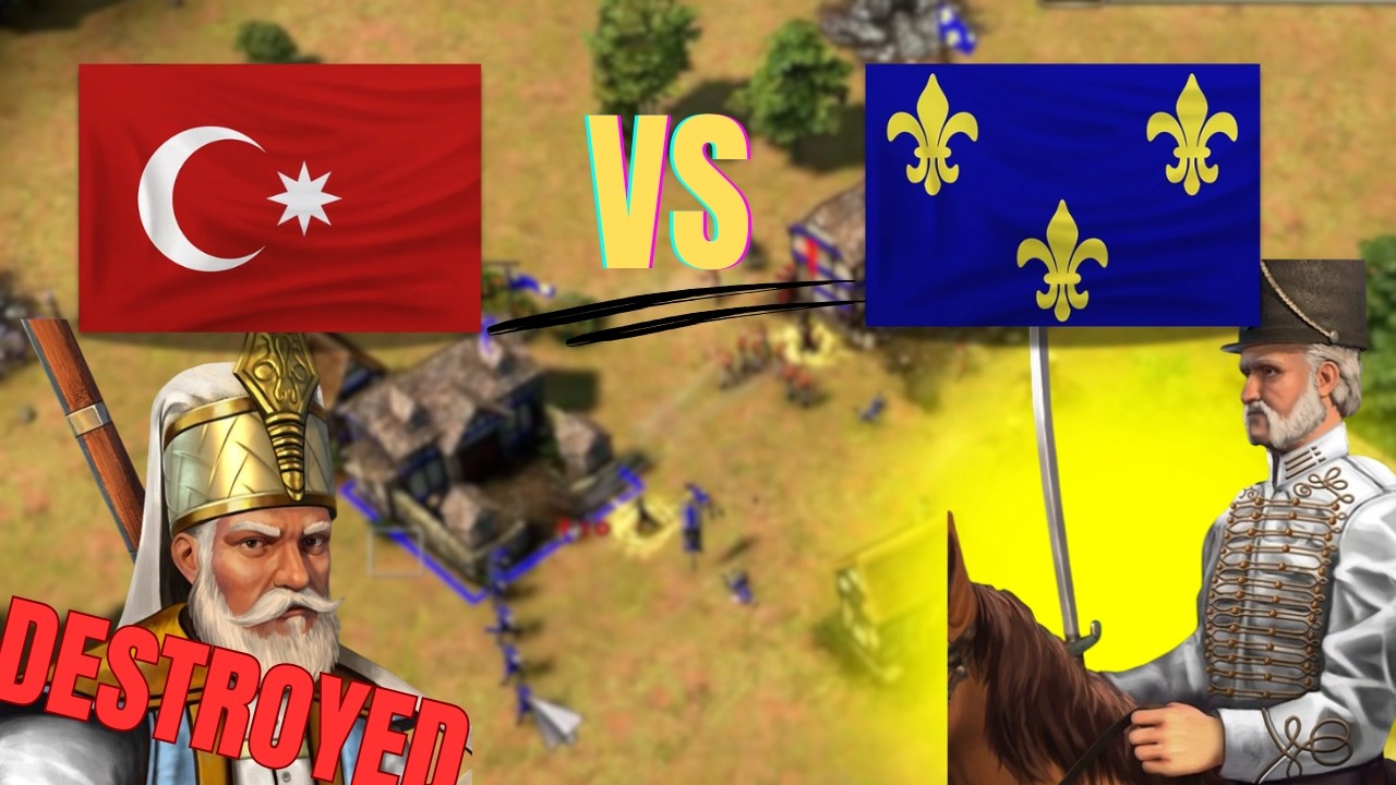 [AOE3] Starting To Understand The French Civilization 1v1 Ranked!