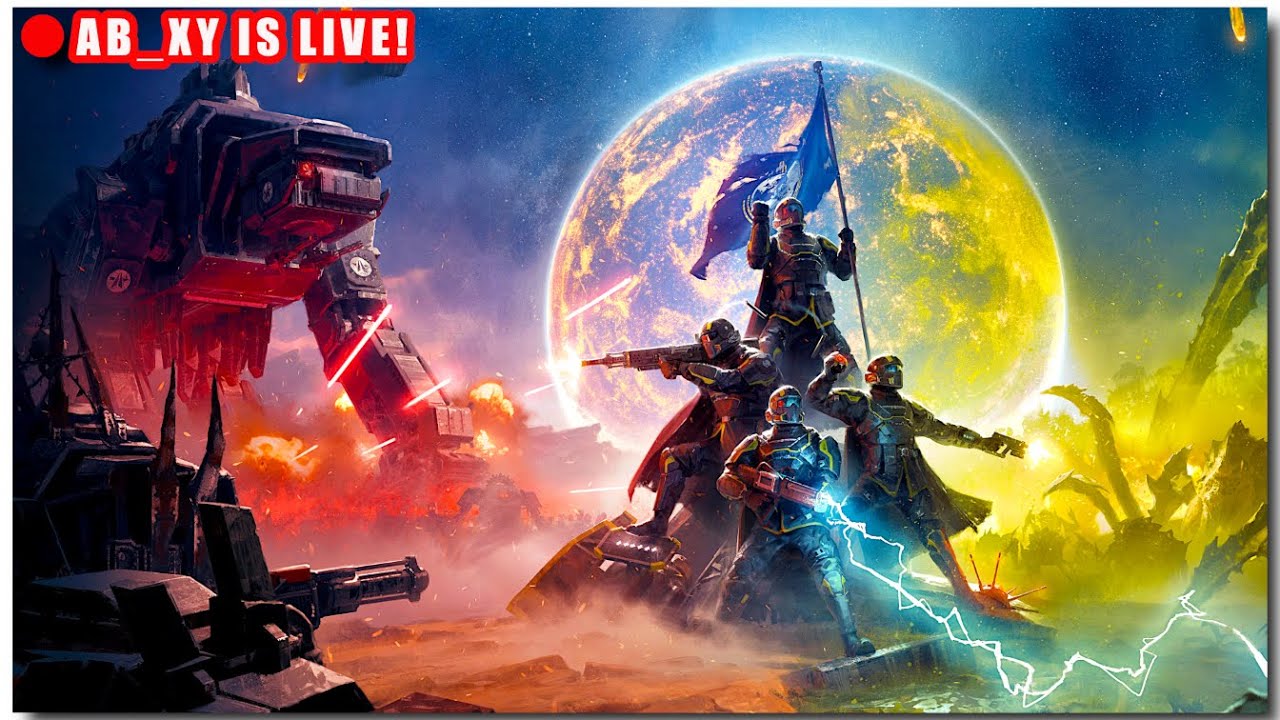 HELL DIVERS 2 LIVE 🔴 DEMOCRACY NEEDS US!