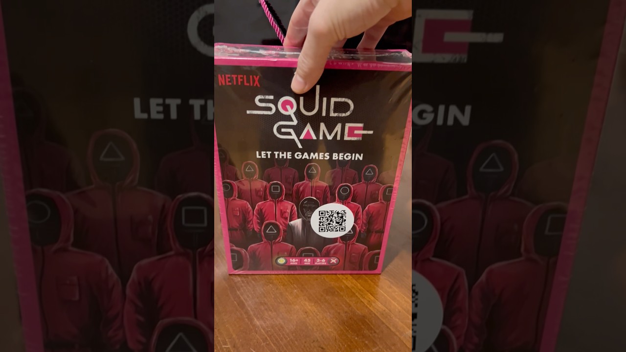 The Squid Game - Board Game #shorts #squidgame #boardgames