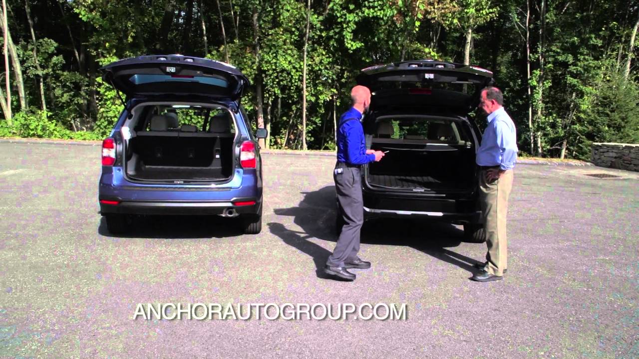2016 Subaru Outback vs Forester at Anchor Subaru in North Smithfield RI