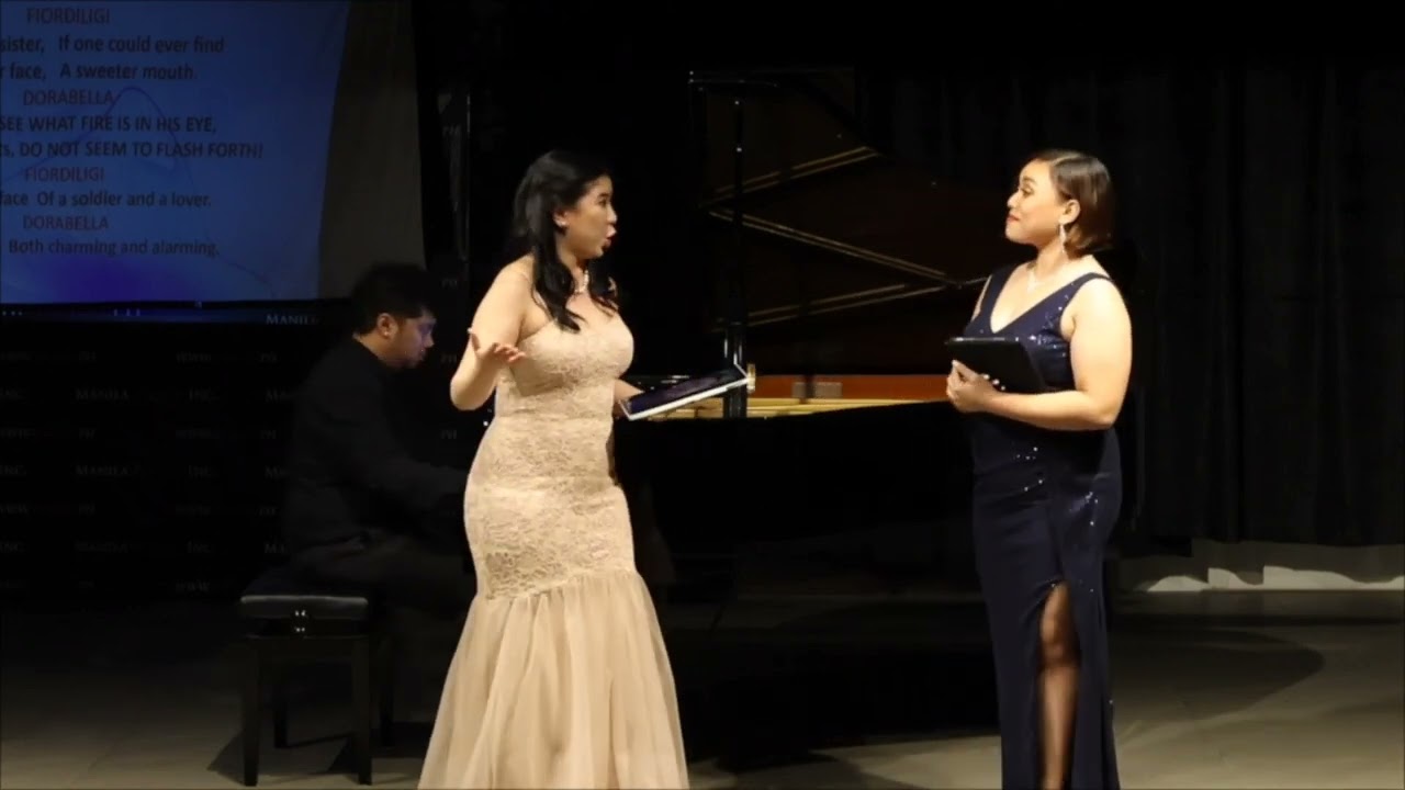 'Ah guarda sorella' from 'Cosi fan tutte' - W.A. Mozart | Marielle Tuason, Nerissa De Juan
