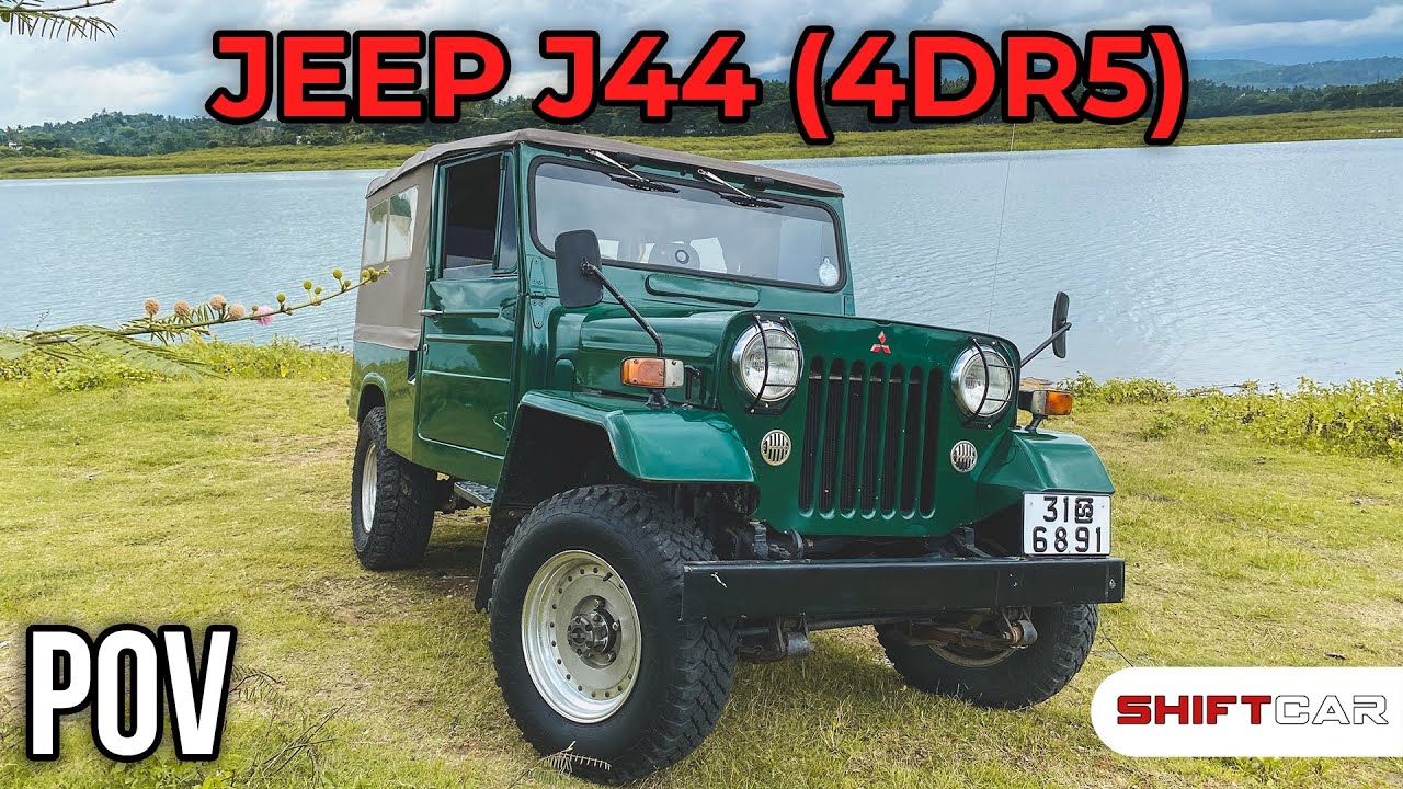 Mitsubishi Jeep J44 (4DR5) LWB POV DRIVE | GoPro 9 [4K]
