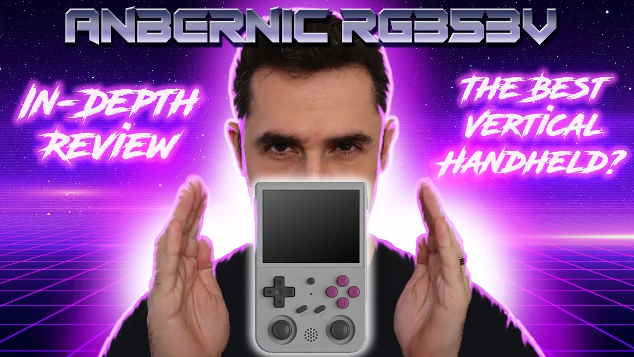 Anbernic RG353V In Depth Review! Is This The Best Vertical Retro Handheld GameBoy Style?