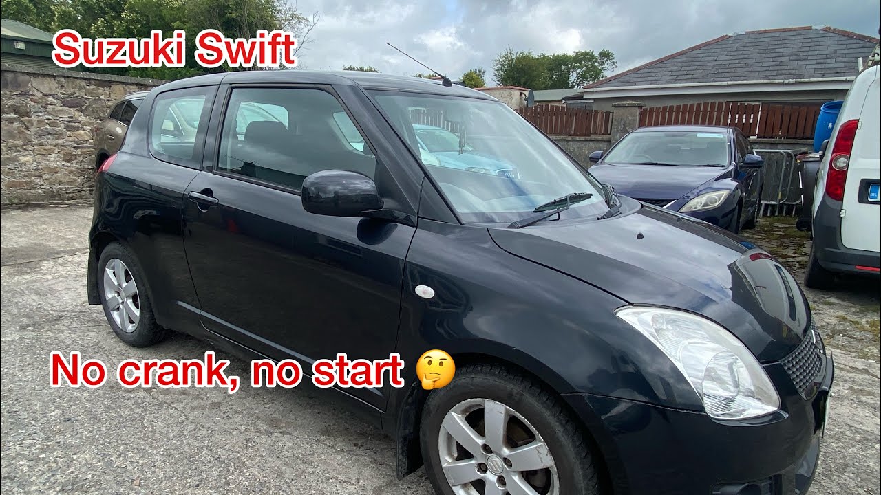 Suzuki Swift, диагностика и ремонт двигателя без заводки/не заводится