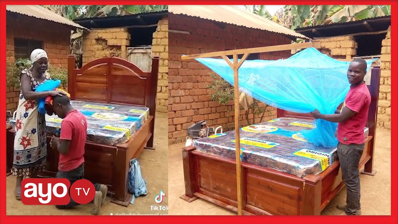 MTOTO AMZAWADIA KITANDA MAMA YAKE MZAZI KIJIJINI, BAADA YA KUTOKA KUTAFUTA MAISHA DAR, AFUNGUKA HAYA