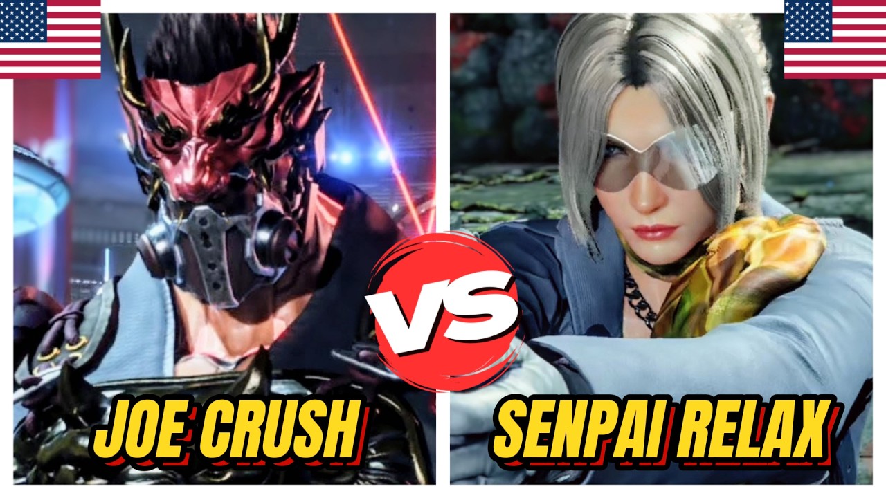 Tekken 8 ▰ JOE CRUSH (#2 Ranked Jack-8) Vs SENPAI RELAX (#4 Ranked Nina) ▰ INSANE Matches!