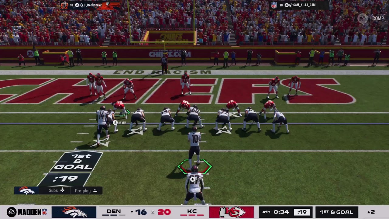 D-Rockstar42 vs Madden26 online opps