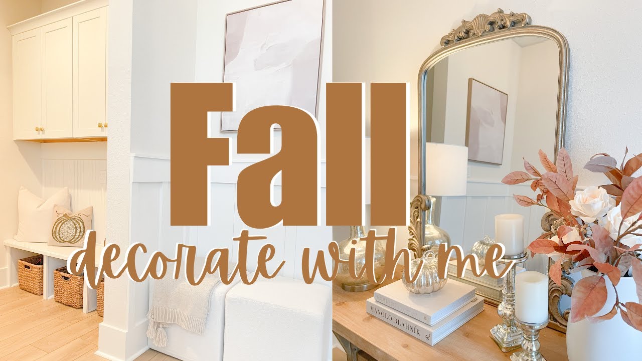 FALL DECORATE WITH ME || ENTRYWAY DECOR