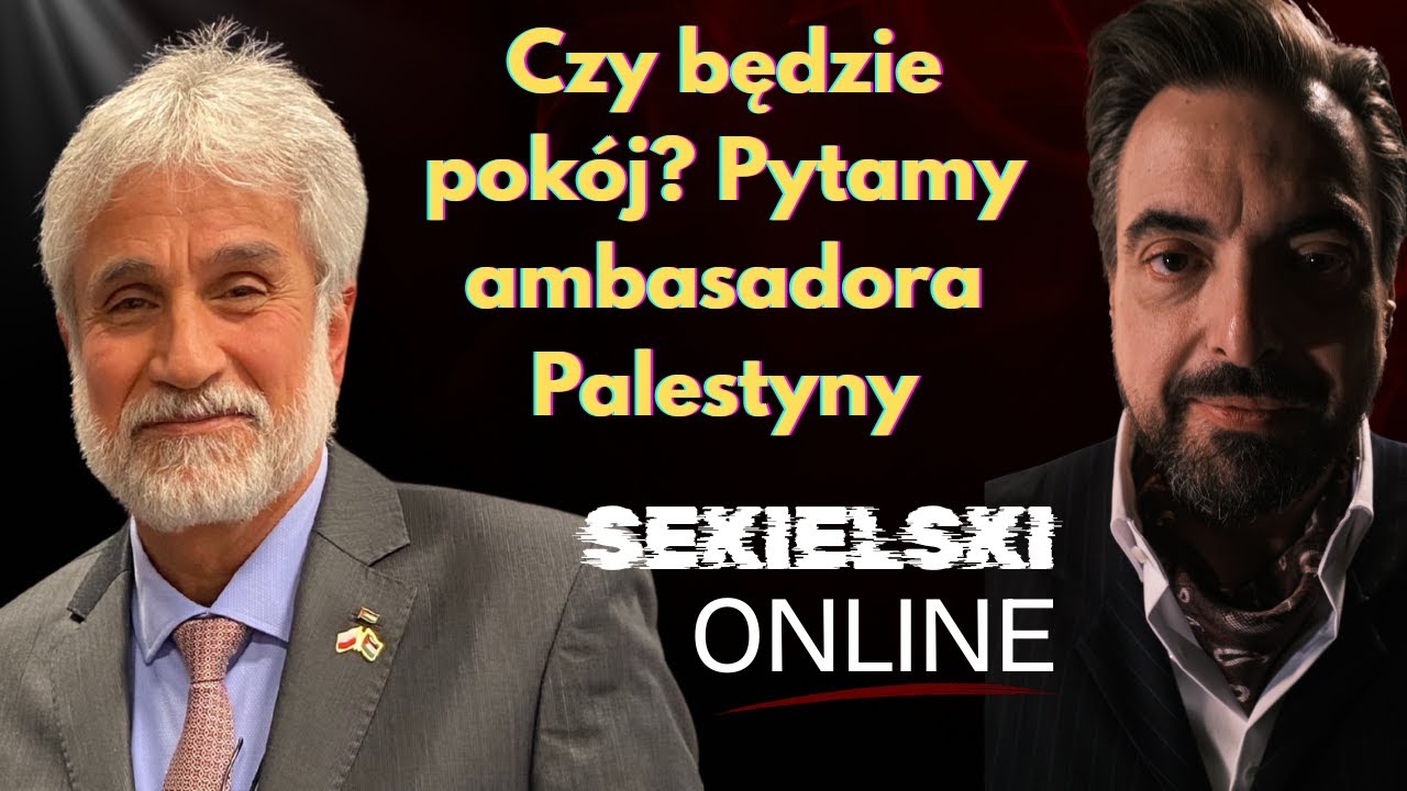 Ambasador Palestyny MAHMOUD KHALIFA o sytuacji mieszkańców Strefy Gazy i szansach na pokój.