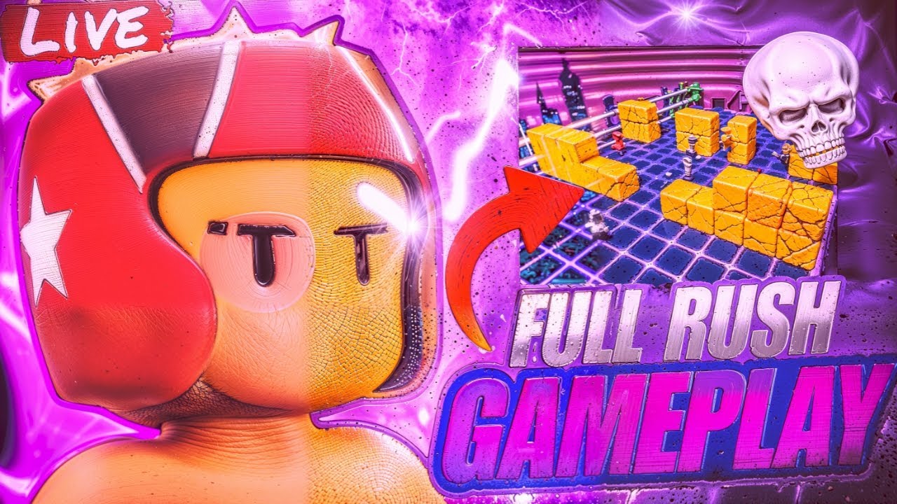 STUMBLE GUYS LIVE  | UNLIMITED BLOCK DASH 😍 INW SERVER  😍 