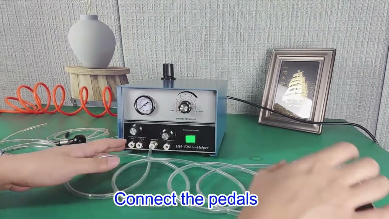 E04 Dual-Head Pneumatic Engraving Machine