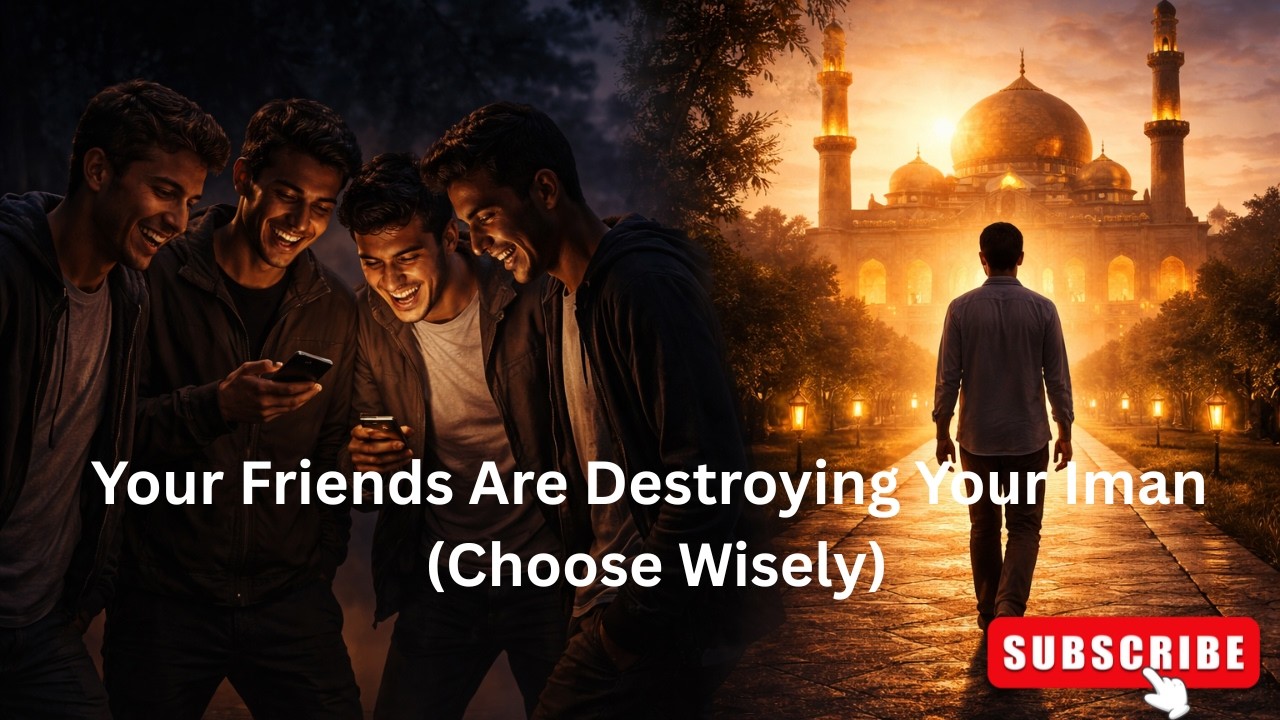Your Friends Are Destroying Your Iman (Choose Wisely)