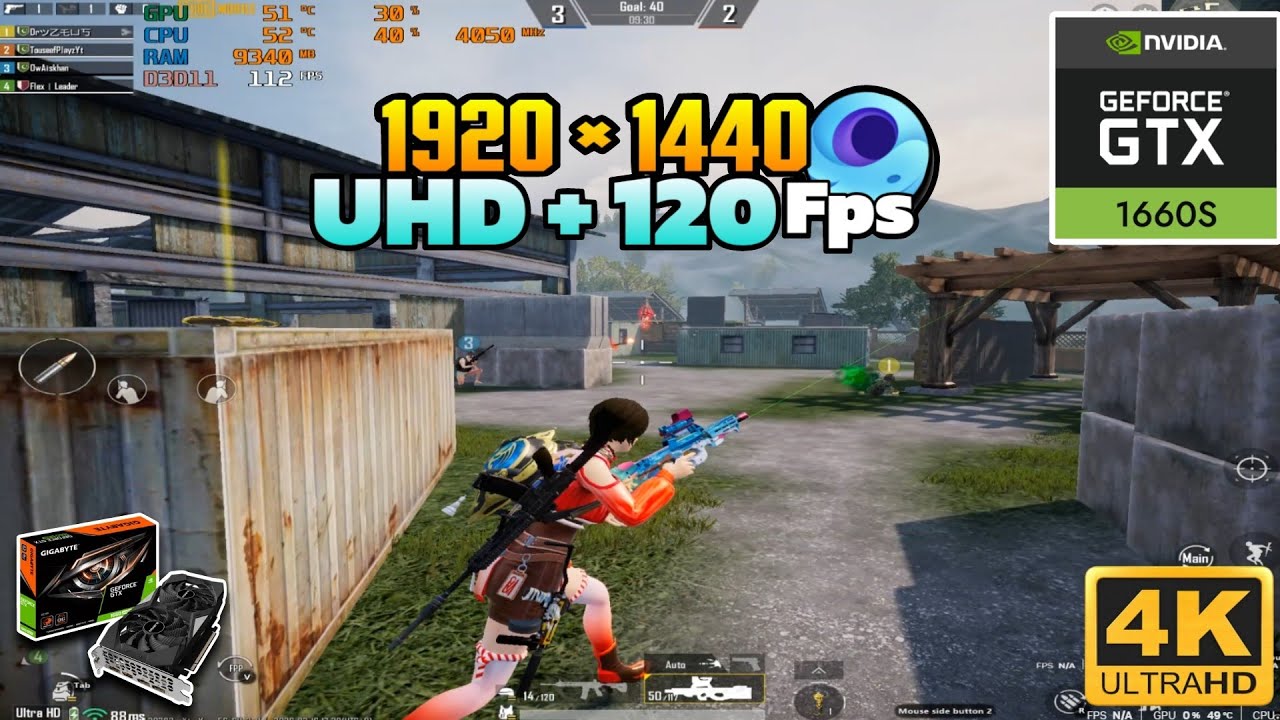 GTX 1660 Super 6GB + Ryzen 5 3600 || Ultra HD 120 Fps 🔫