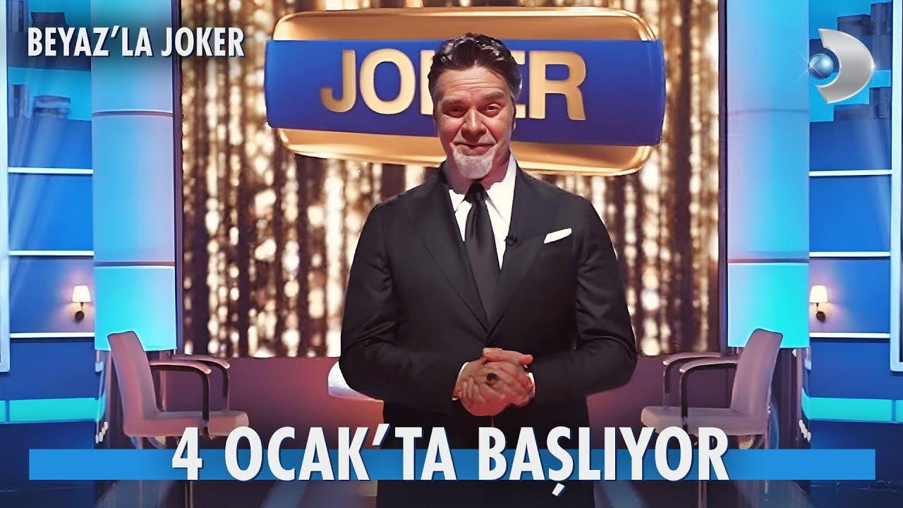 Sakin olun bende! #BeyazlaJoker 4 Ocak Pazar 20.00&rsquo;de @kanald'de!