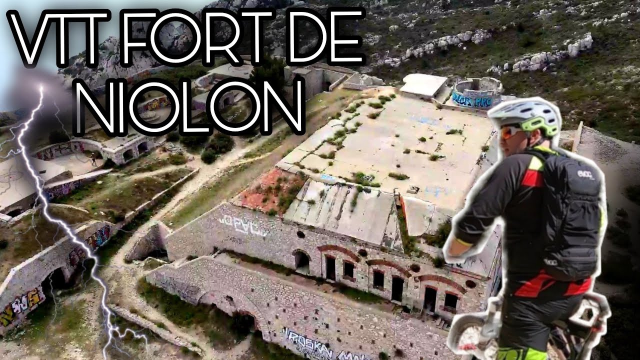 VTT ENDURO / FORT DE NIOLON EN DRONE / PACA / MARSEILLE