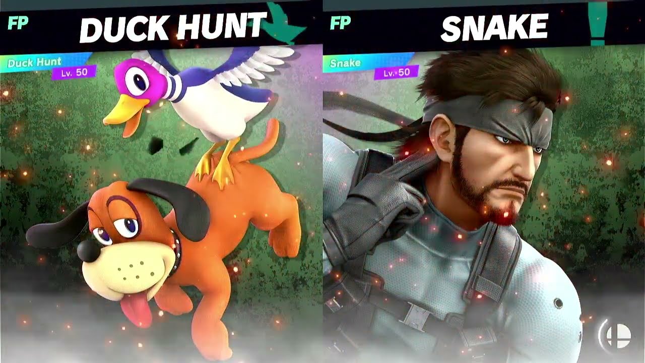 Super Smash Bros Ultimate Amiibo Fights Duck Hunt vs the World #31 vs Snake