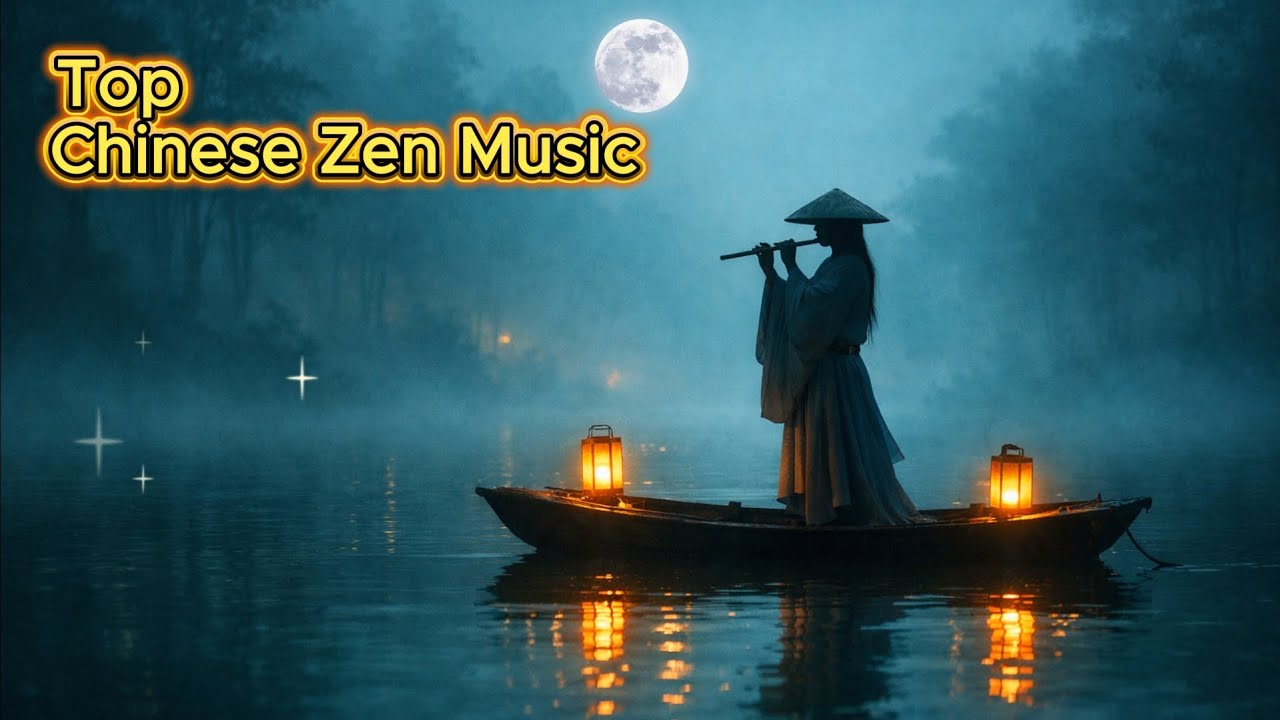 Chinese Zen Music - Bamboo Flute, Guzheng - Erhu - Relaxing Music, Soothing Music 🍃