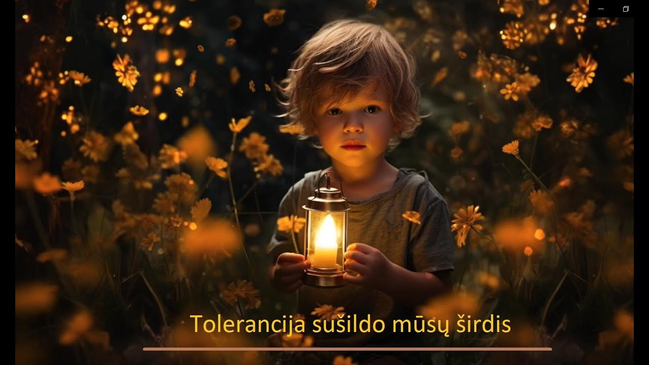 Tolerancija su&scaron;ildo mūsų &scaron;irdis