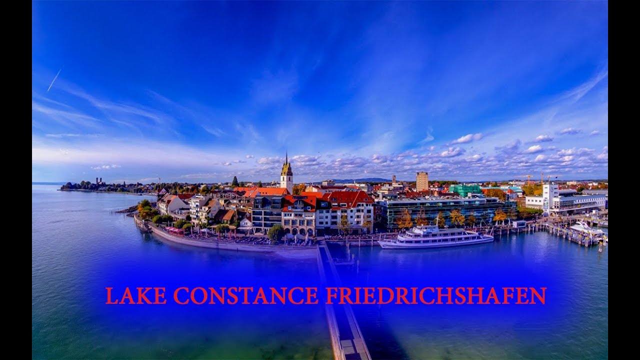 Lake constance Friedrichshafen / Bodensee Friedrichshafen (10.2022) 4K