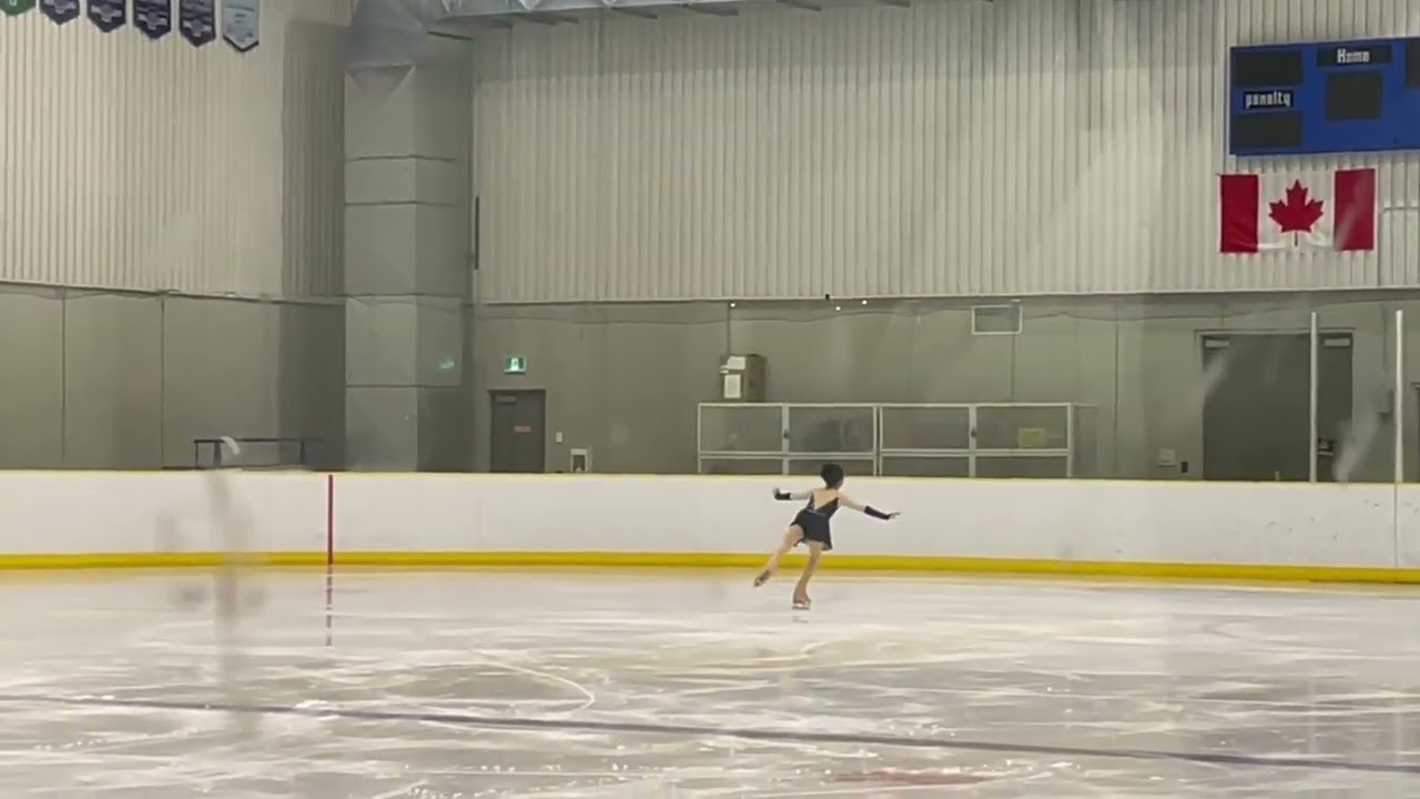 My first skating competition
