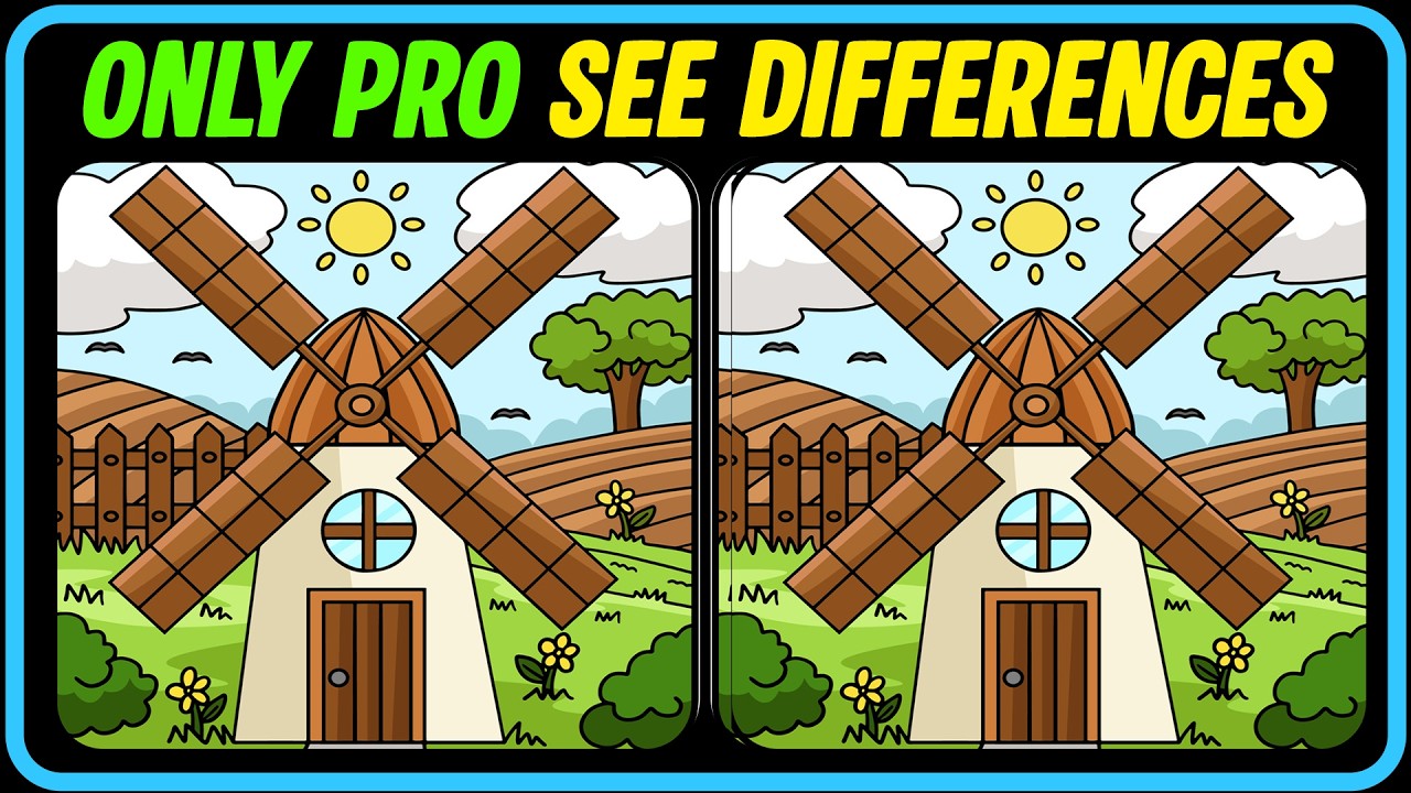 😄 Spot The Difference: The Harder You Look, The More You Miss! 👉 4K HDR (60FPS)