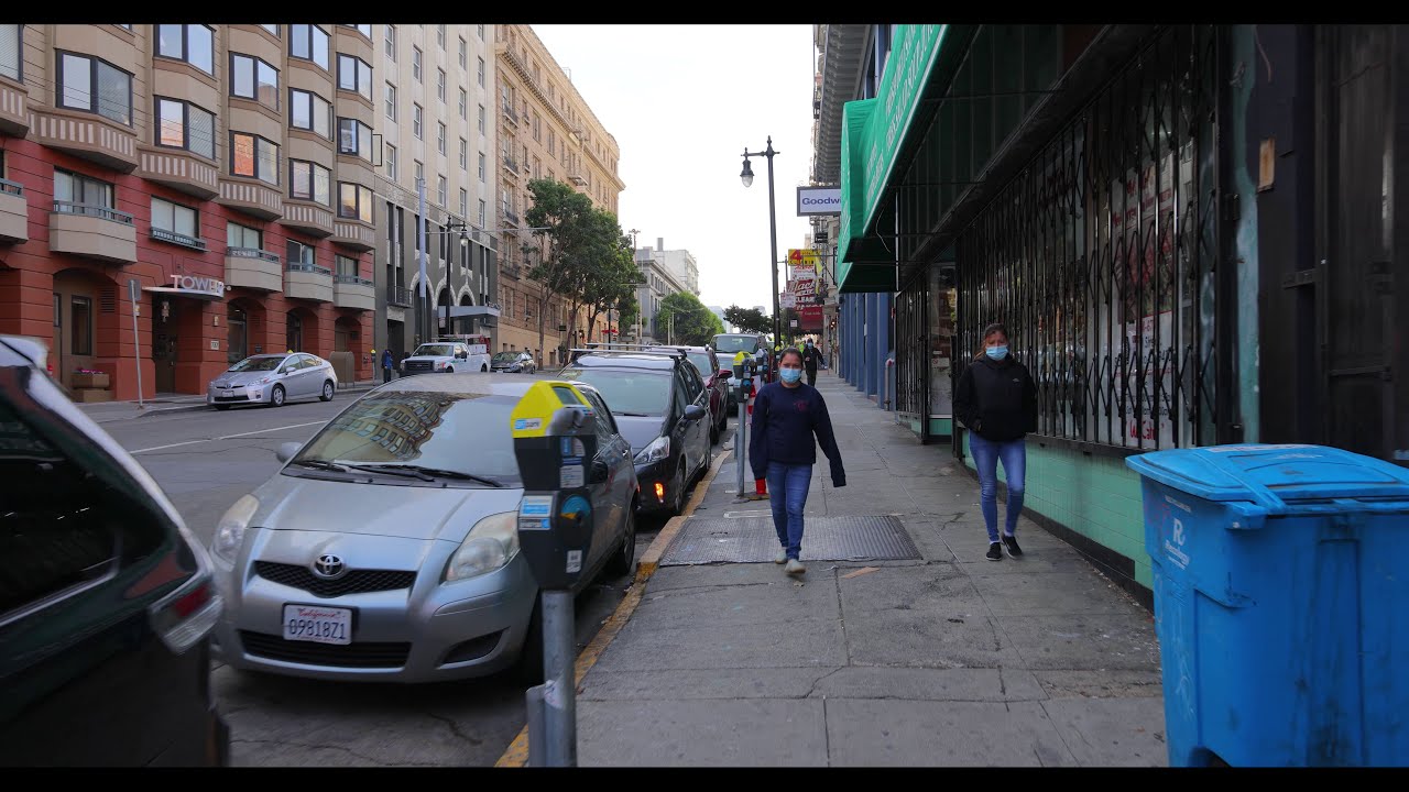 Unfiltered view of San Francisco. 3 hours of walking in the city