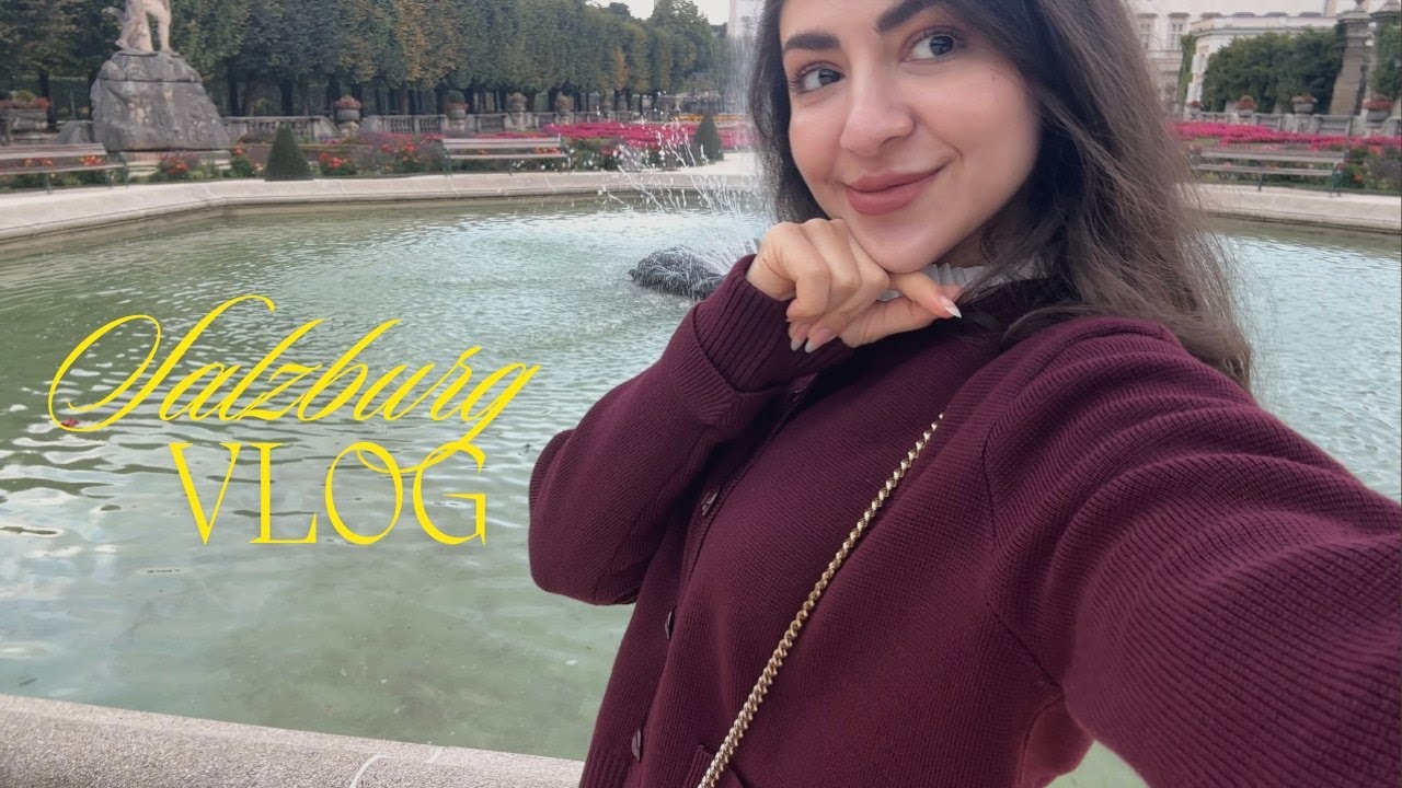 Salzburg Vlog | sound of the music city | altstadt tour | mirabell garden | hotel hyperion 🎠