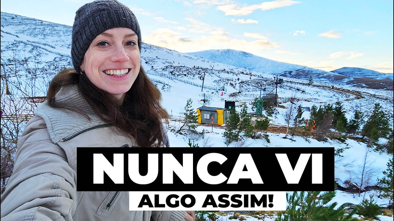ESCÓCIA NO INVERNO: NÃO ESPERAVA ISSO NAS HIGHLANDS!