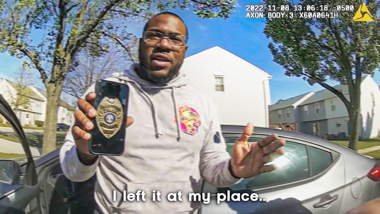 Arrogant Imposter Claims He's a Cop During a Traffic Stop, Talks Himself Right Into Handcuffs!